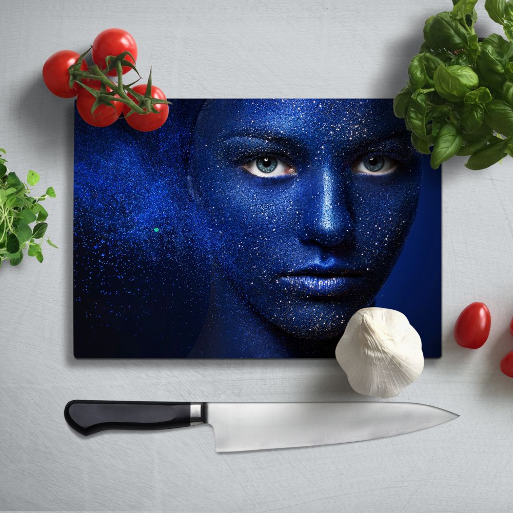 <a href="https://creoglass-e-shop.co.uk/products/blue-face-woman-glass-chopping-board-and-worktop-saver">BUY NOW</a>
