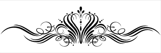 Swirls Stencil 14